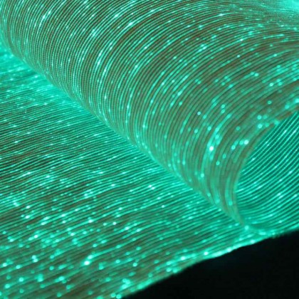 AIDA IVORY FABRIC (LUMINOUS FIBER OPTIC FABRIC)